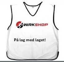 TRENINGSVESTER MED KLUBB OG/ELLER SPONSORLOGO. FLITTIG BRUKT PÅ ALLE TRENINGER. MINSTE BESTILLING 1.000 VESTER FORDELT PÅ INNTIL 5 FARGER OG 5 STØRRELSER.